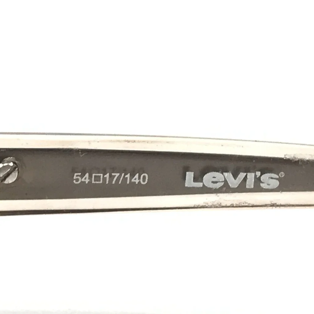 Levi's LS 544A-2 Eyeglasses Frames Brown Rectangular Full Rim 54-17-140